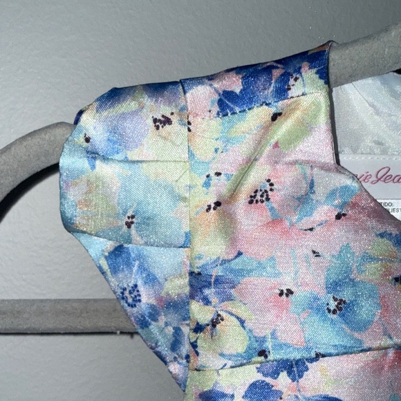 Floral Cap Sleeve Dress - Picture 3 of 8